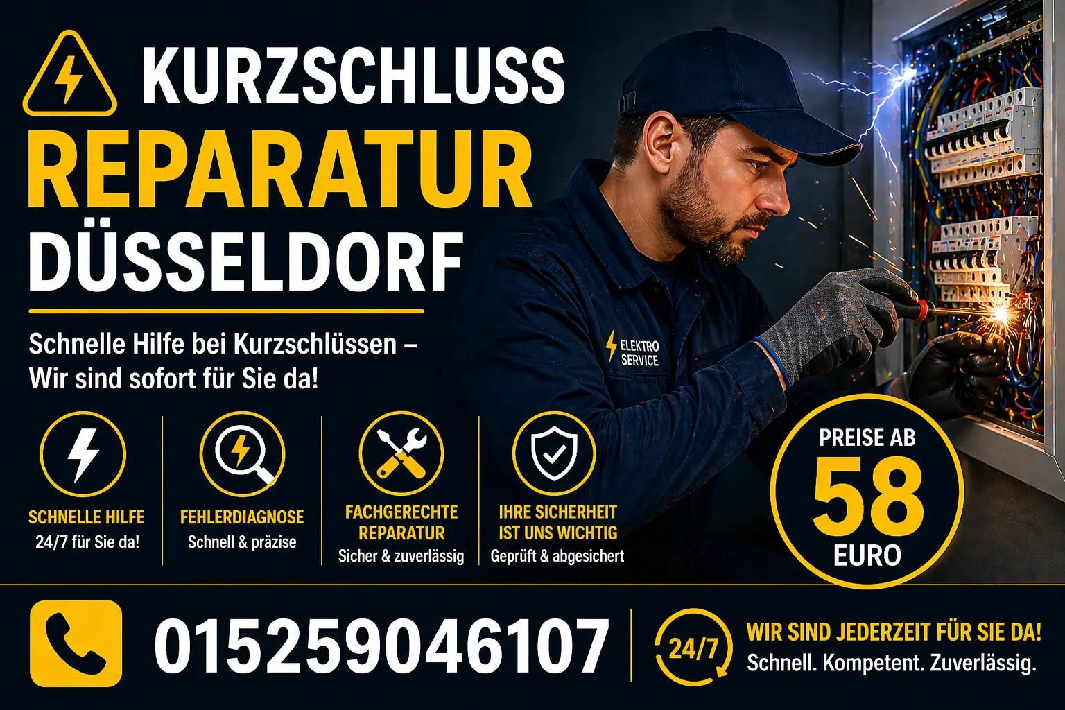Kurzschluss Reparatur