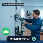 Überprüfung Kabelanschluss – Profi-Check ab 58€