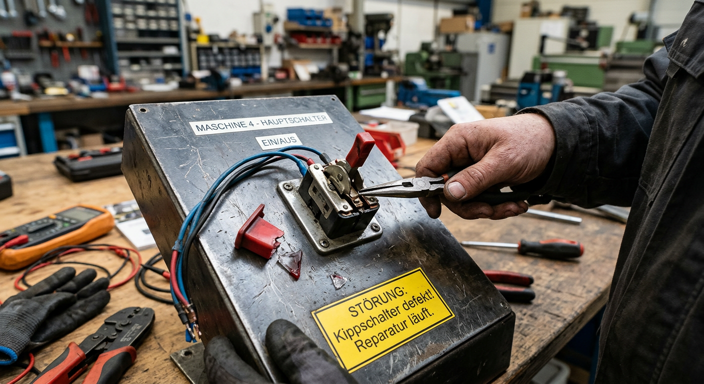 kippschalter reparieren