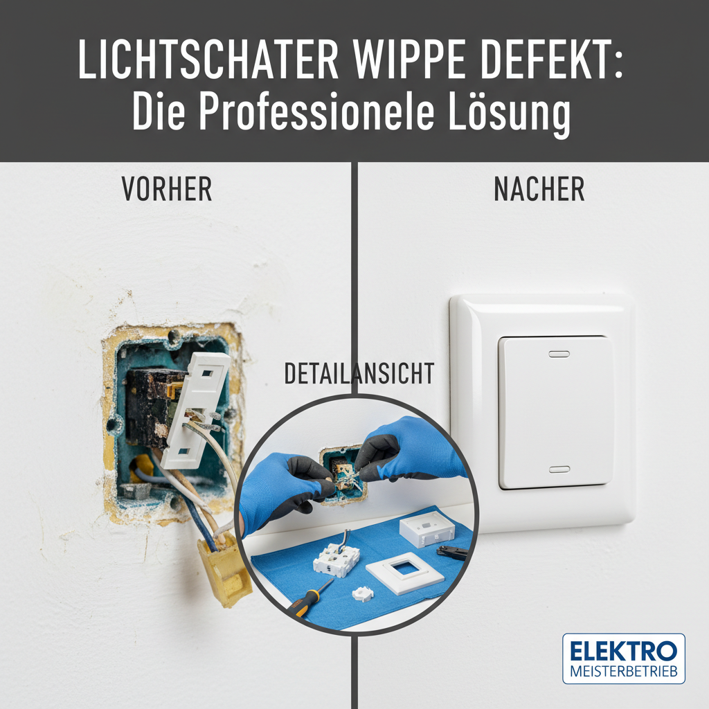 lichtschalter wippe defekt