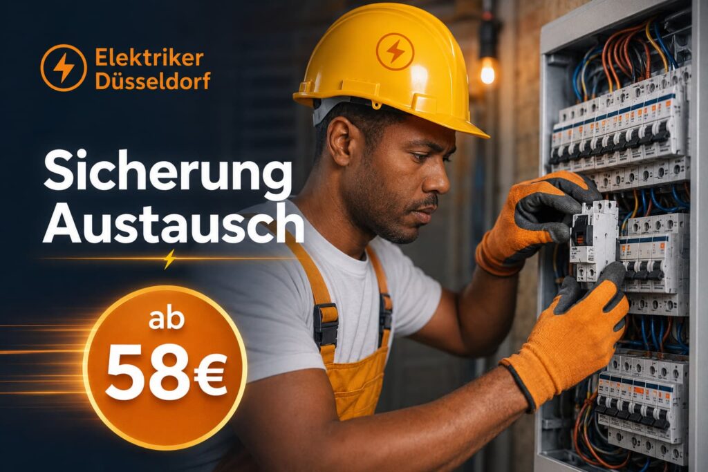 Schnelle Hilfe bei einem Problem im Sicherungskasten