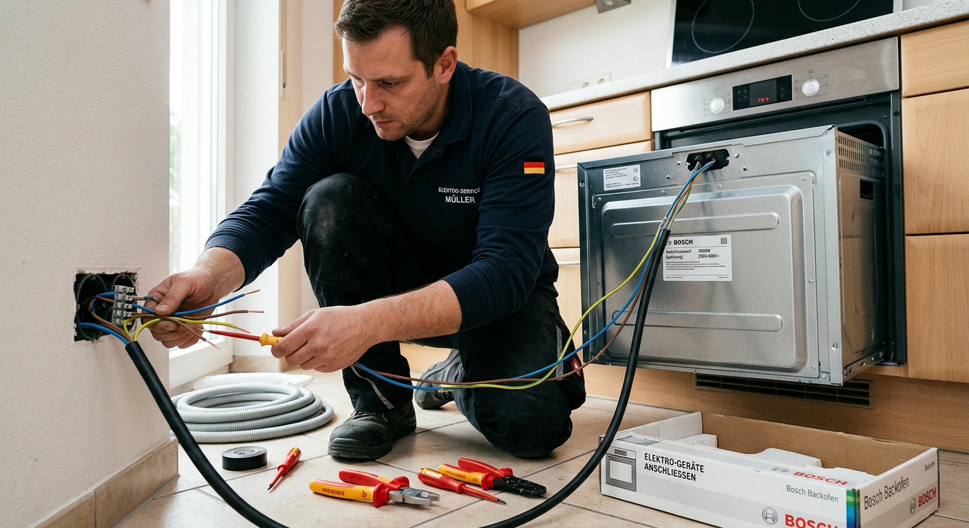 elektrogeräte anschließen