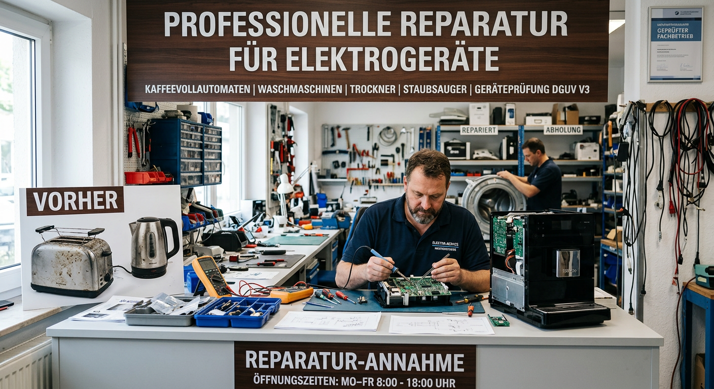 elektrogeräte reparieren