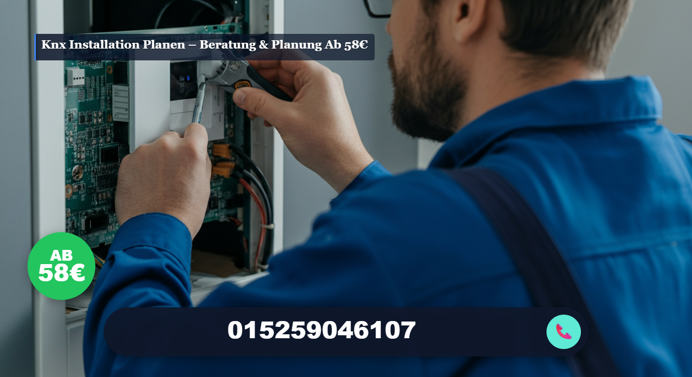 Knx installation planen – Beratung & Planung ab 58€ – Profi ab 58€