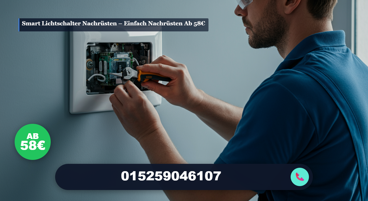 Smart lichtschalter nachrüsten – Einfach Nachrüsten– ab 58€
