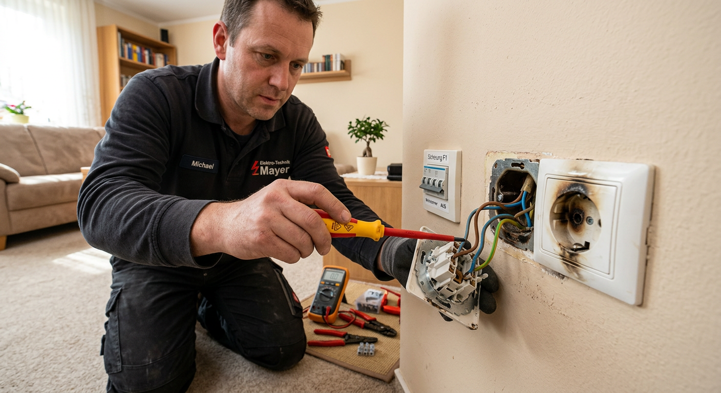 Steckdose reparieren