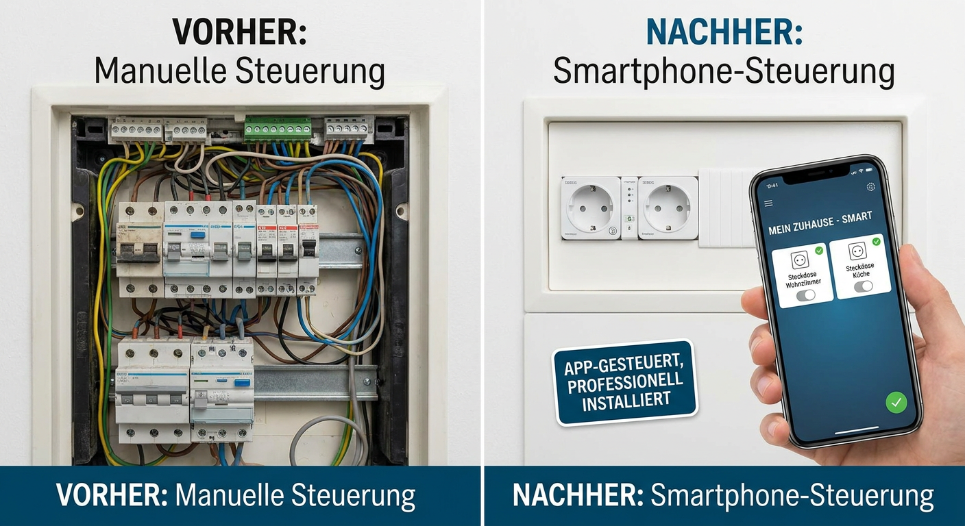 steckdosen smartphone steuern