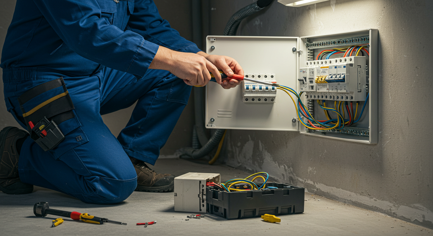 Sicherungskasten erneuern – Professionelle Elektroinstallationen mit ElektroMeister ⚡