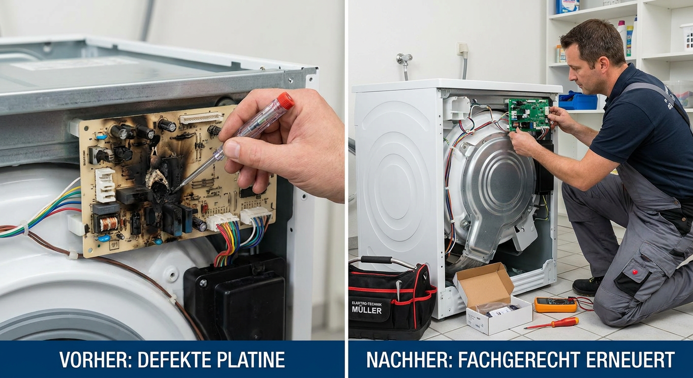 kurzschluss bei waschmaschine