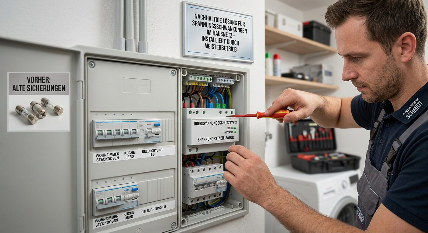 spannungsschwankungen im hausnetz