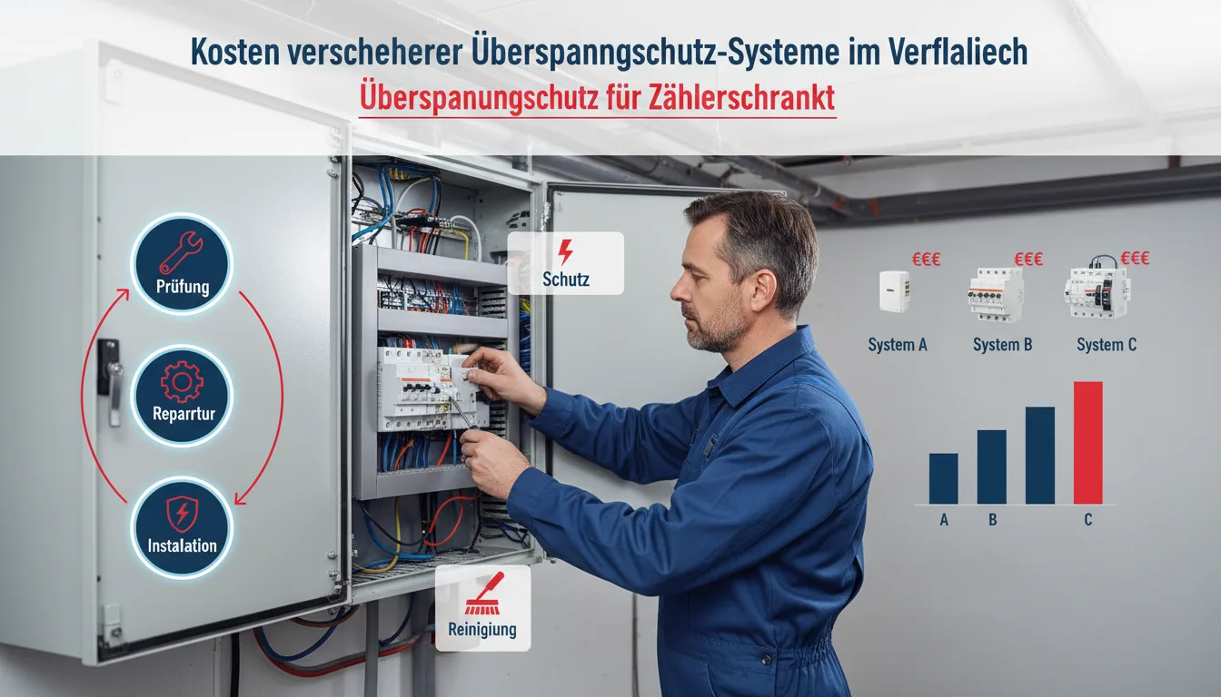 überspannungsschutz für zählerschrank – Lösung
