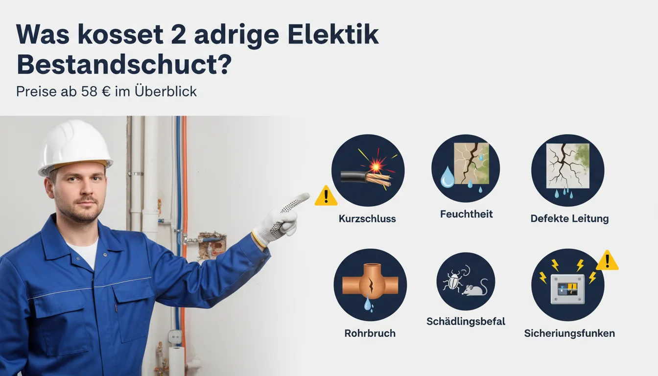 2 adrige elektrik bestandsschutz – Problem