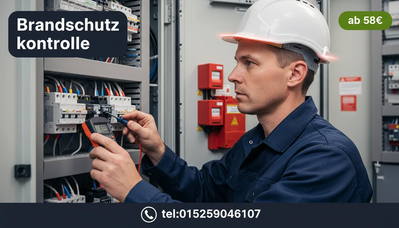 Brandschutz kontrolle Ihr Experte für Sicherheit – ab 58€