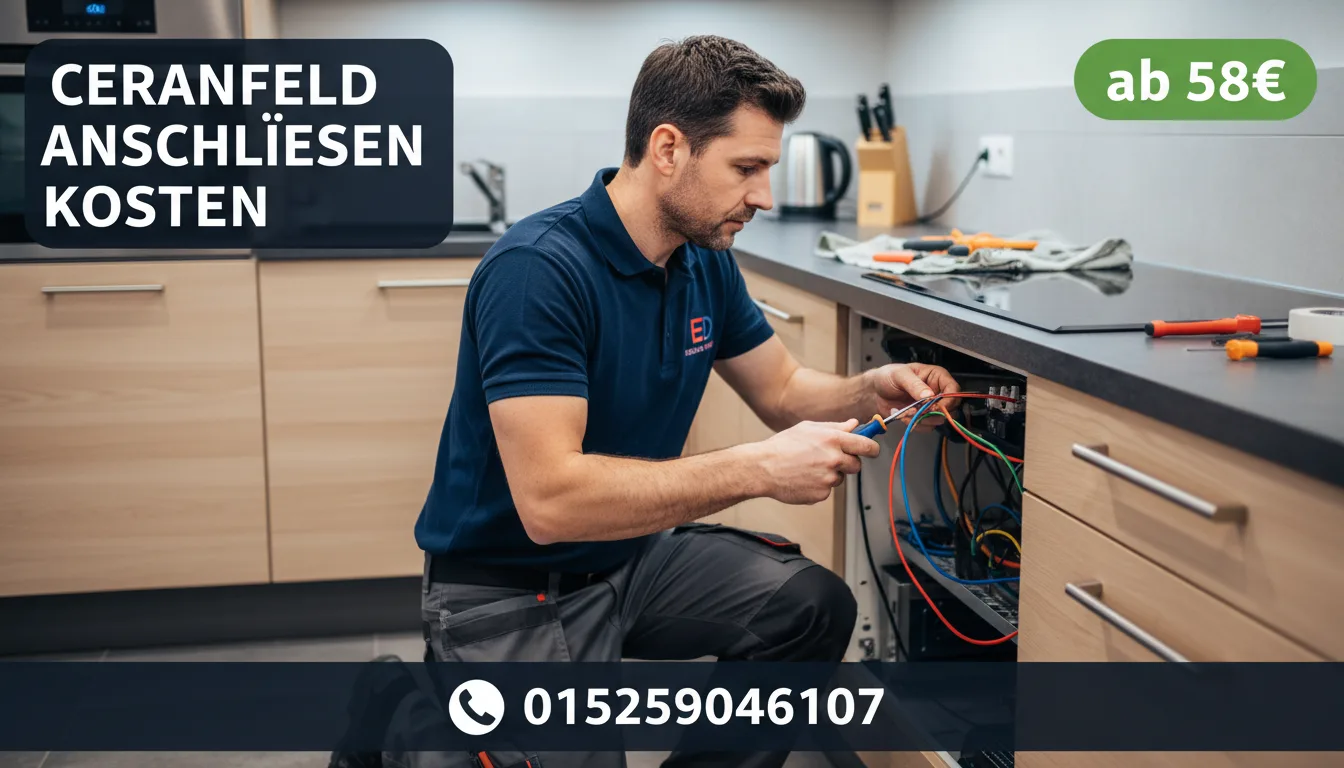 Ceranfeld anschließen Kosten : Günstige Angebote – ab 58€