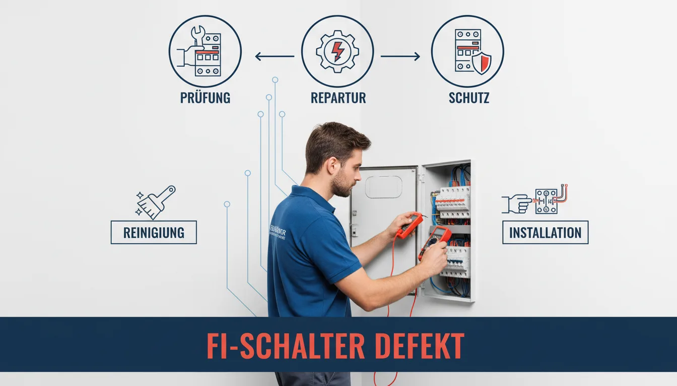 fi schalter defekt – Lösung