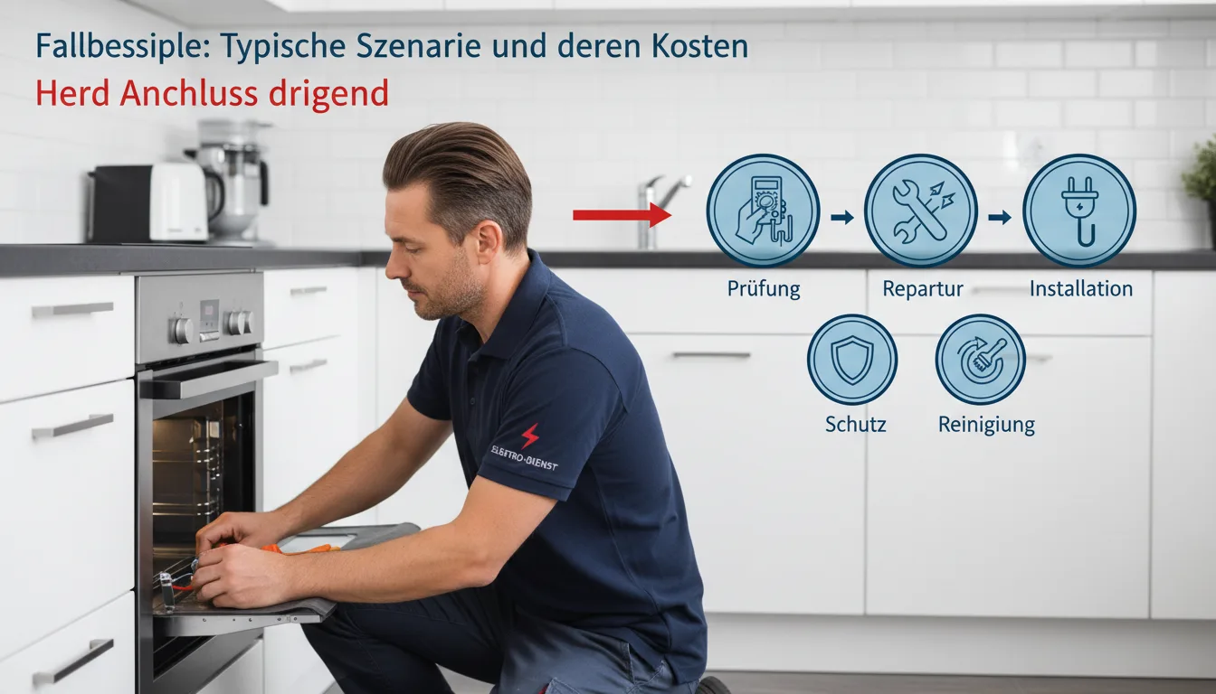 Herd Anschluss dringend – Lösung