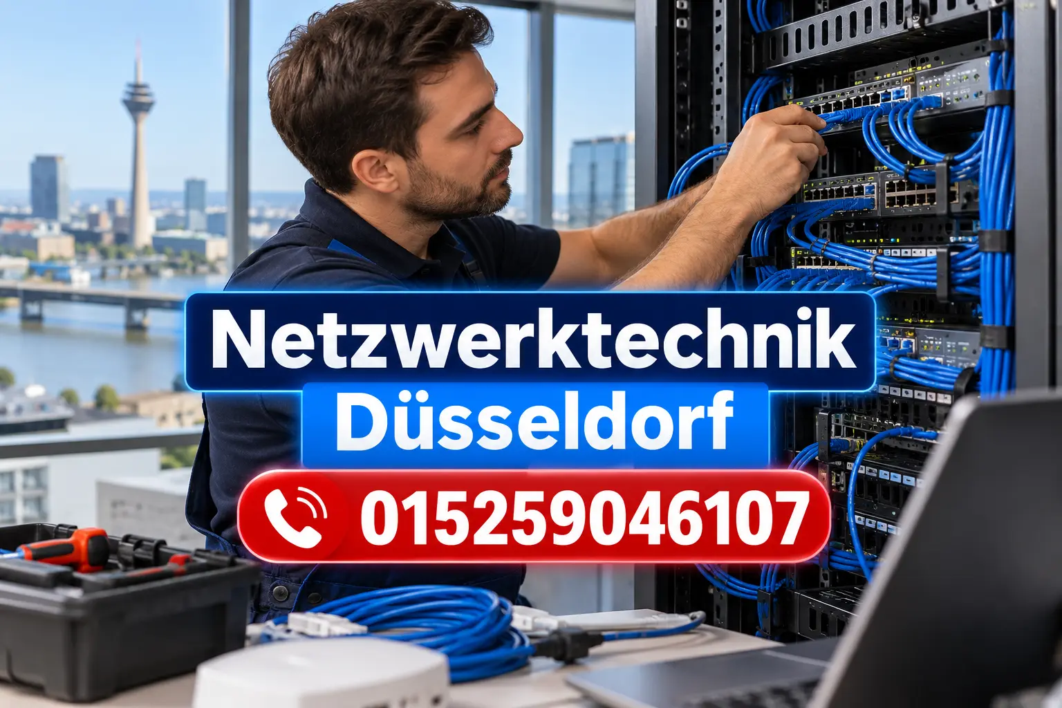 Netzwerktechnik Düsseldorf | LAN, WLAN & Netzwerkplanung