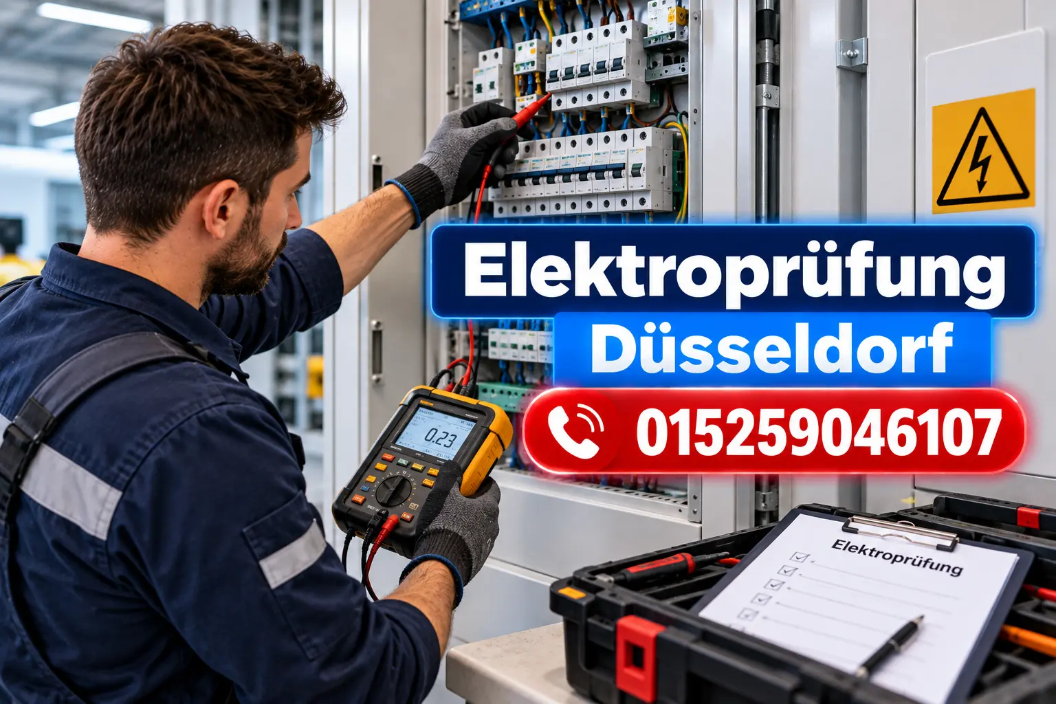 Elektroprüfung Düsseldorf | Anlagen fachgerecht prüfen
