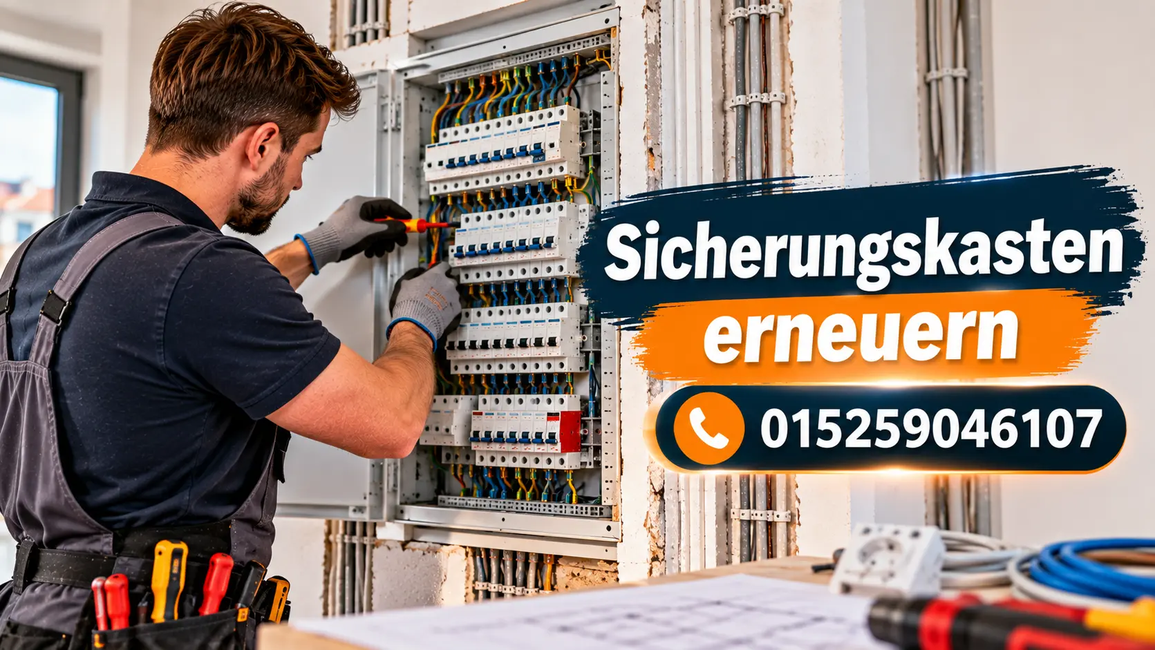 Sicherungskasten erneuern Düsseldorf | Fachgerecht & sicher